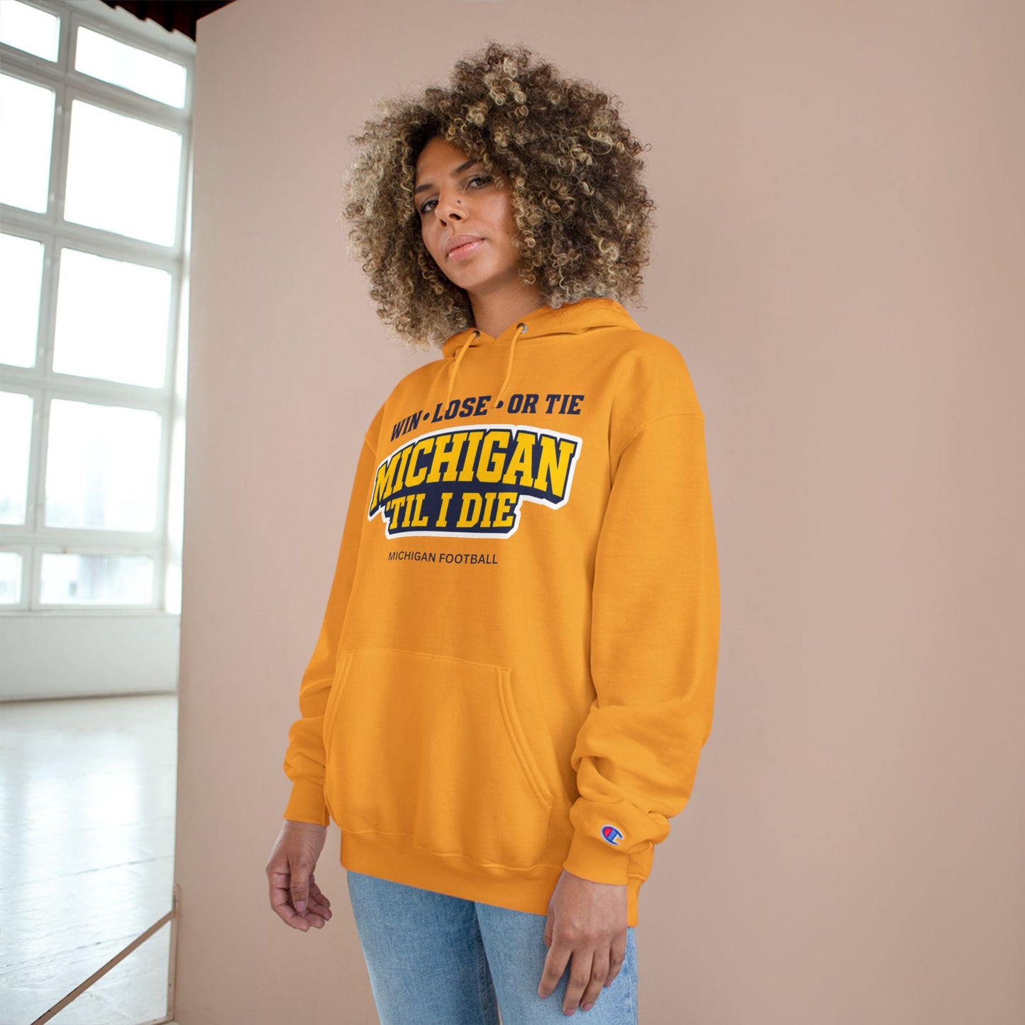 Win, Lose or Tie Champion Hoodie
