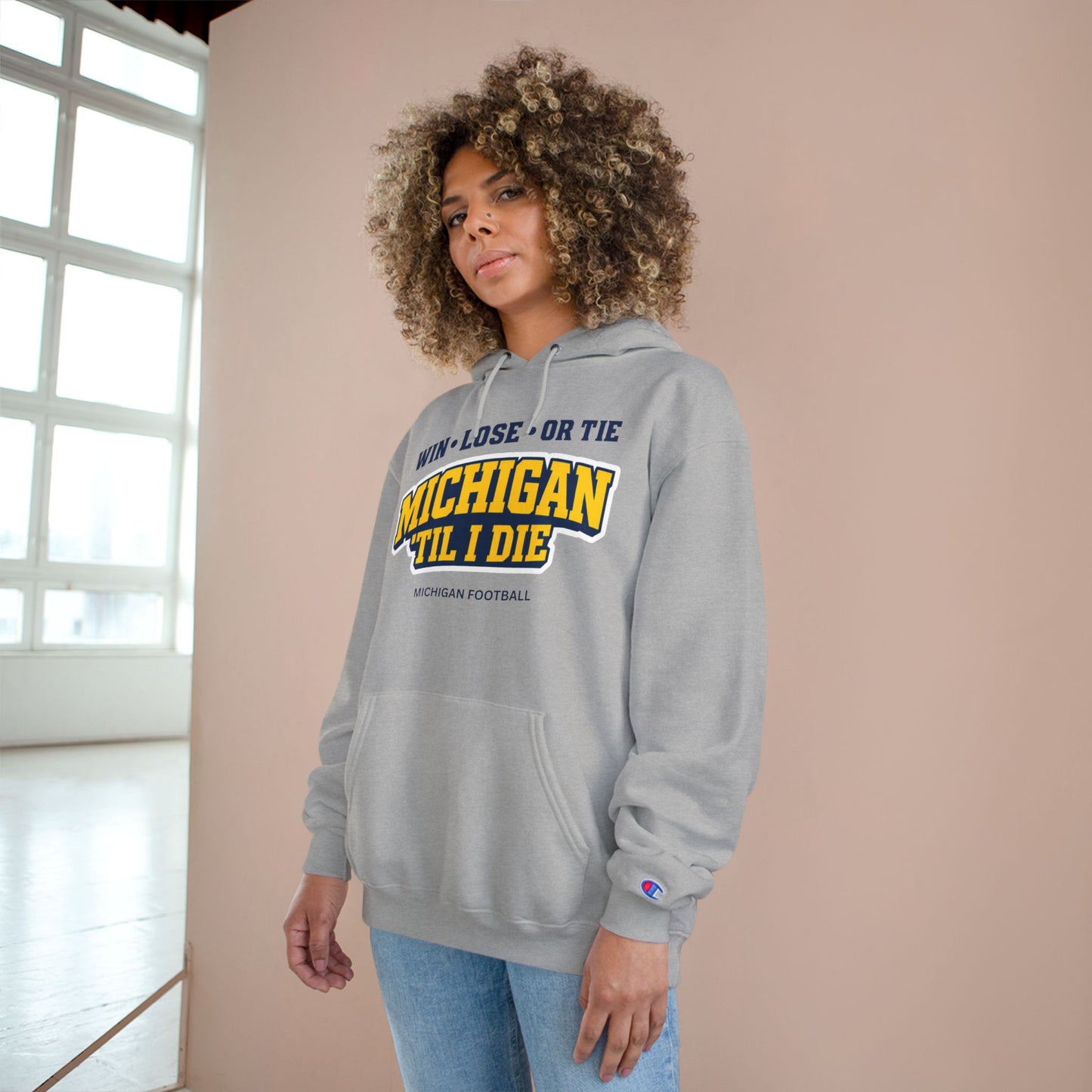 Win, Lose or Tie Champion Hoodie