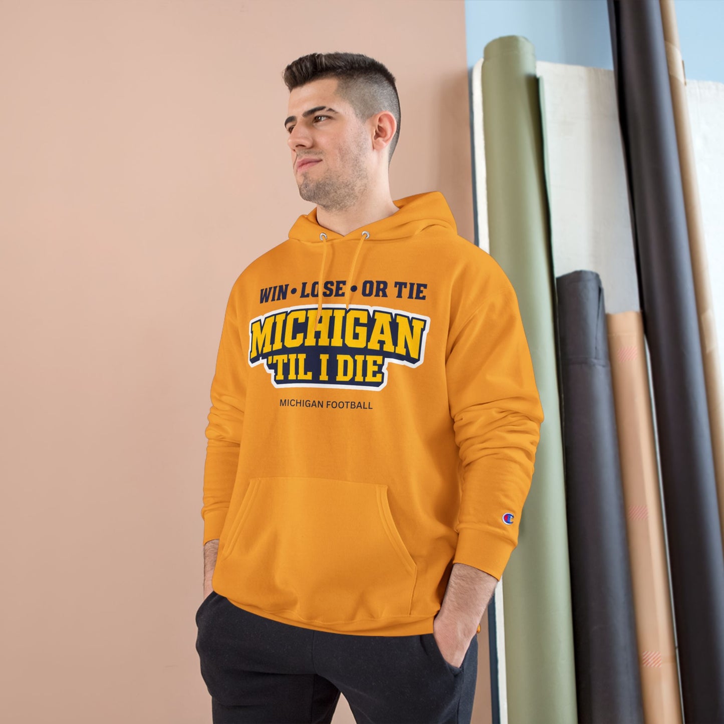 Win, Lose or Tie Champion Hoodie