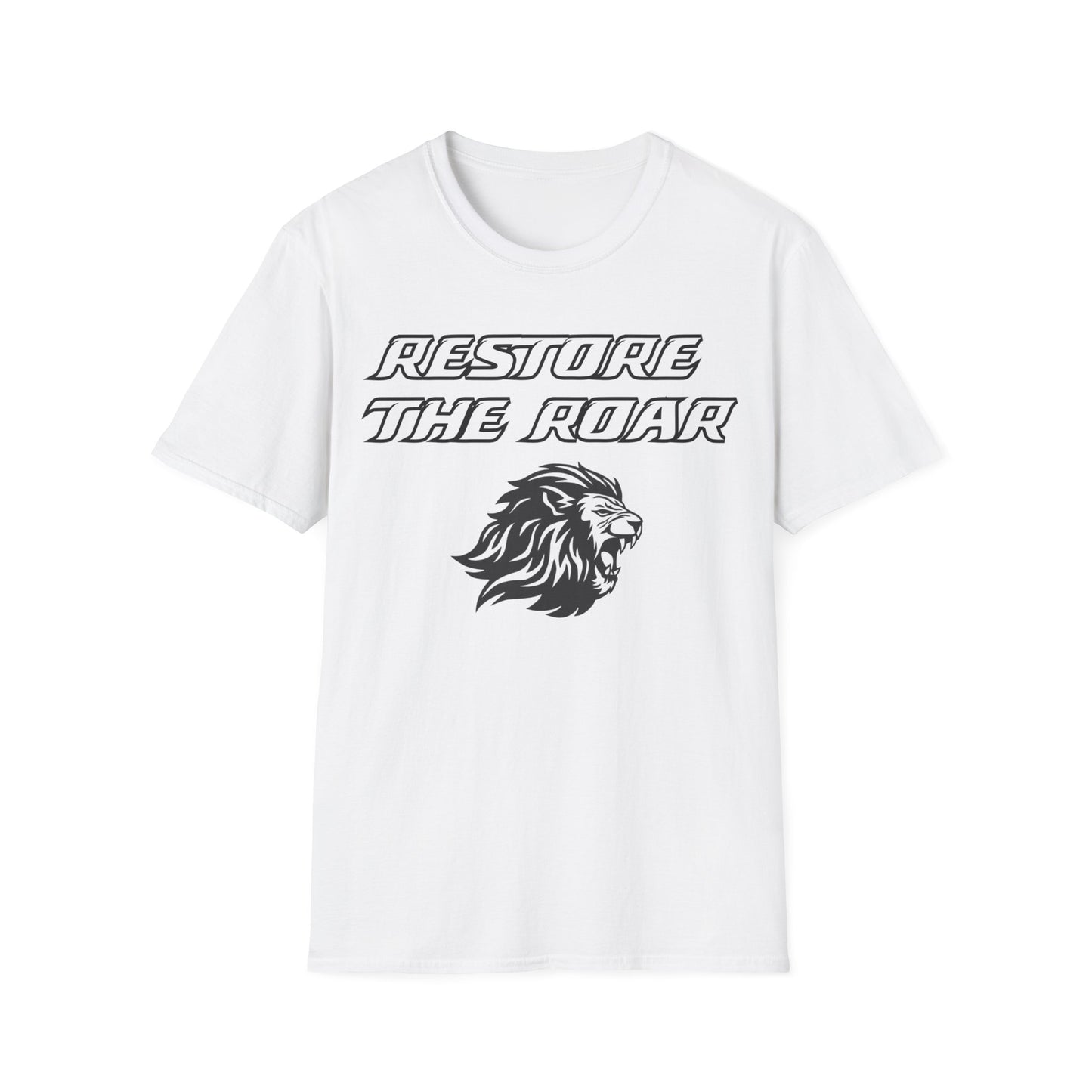 Romans 5:3-4 Restore the Roar T-Shirt