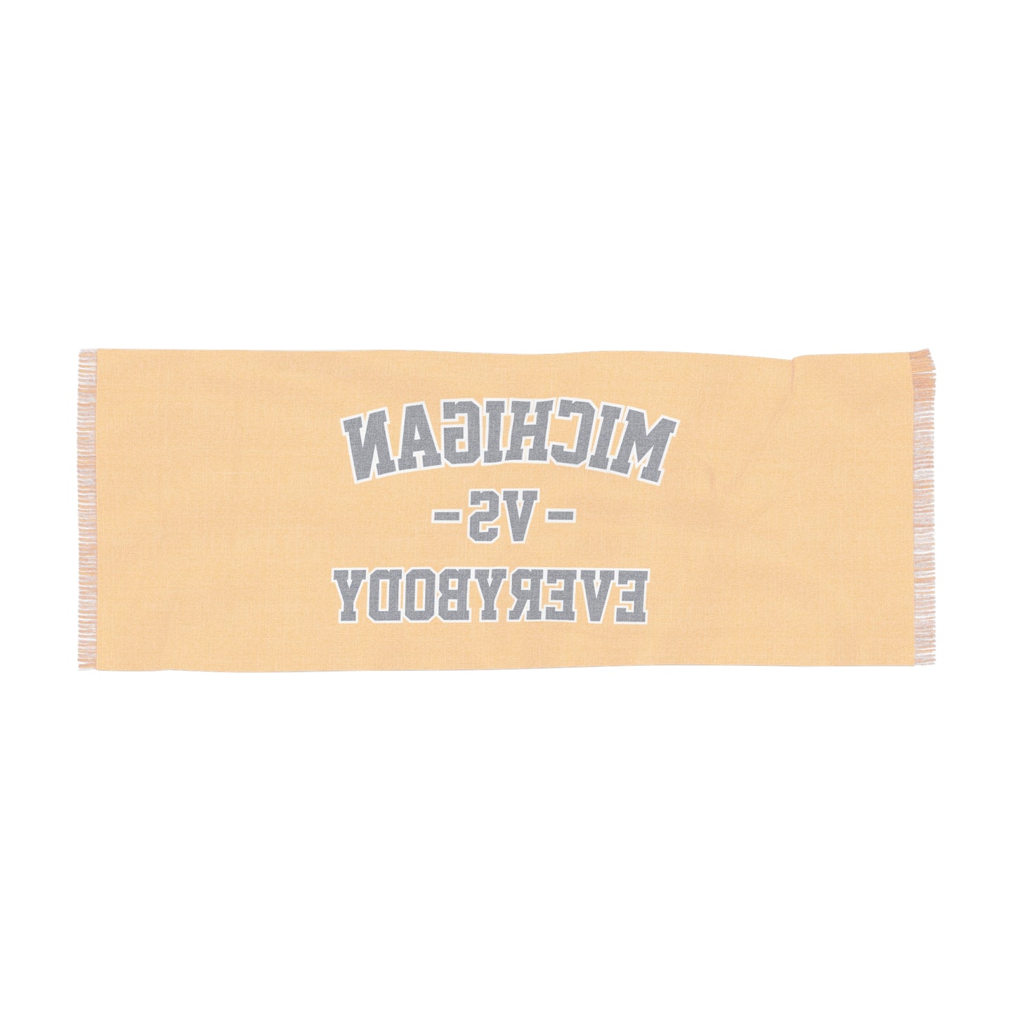 Michigan Vs Everybody Scarf in Maize