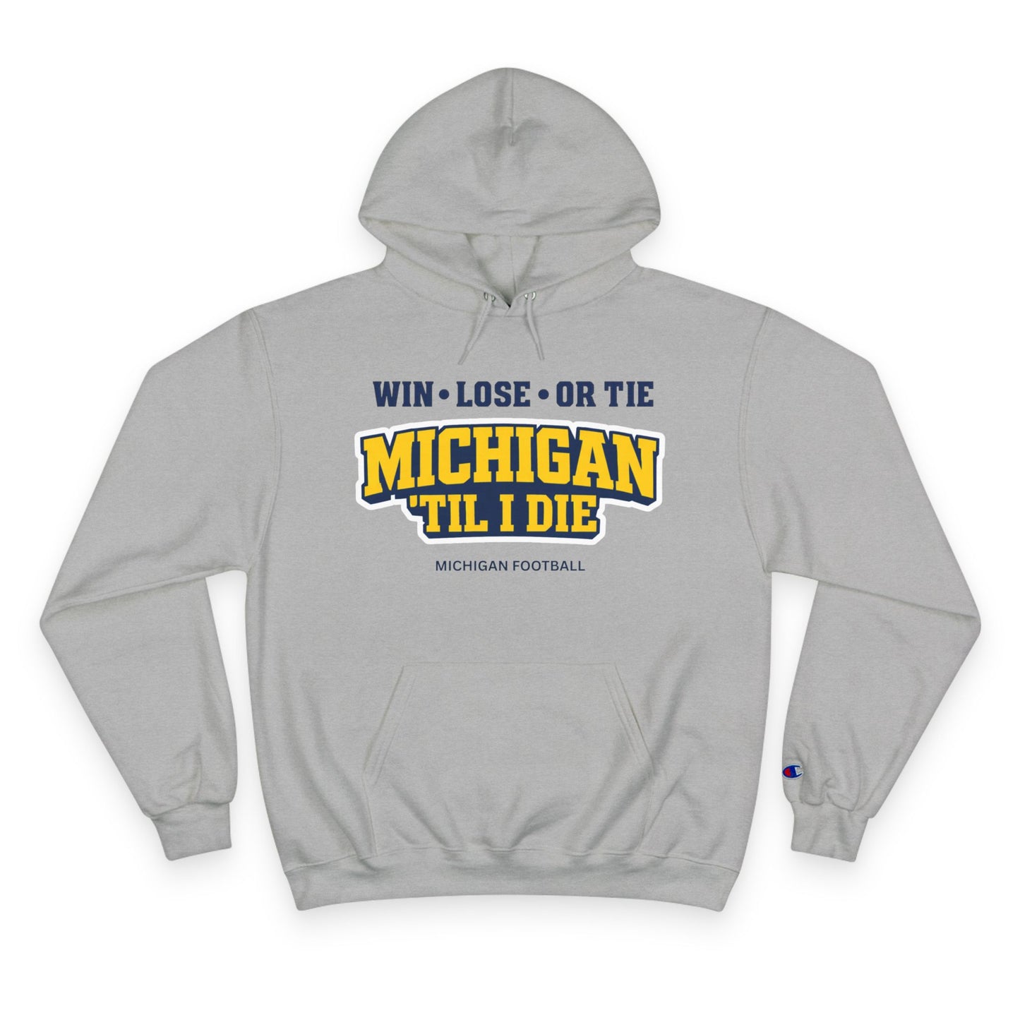 Win, Lose or Tie Champion Hoodie