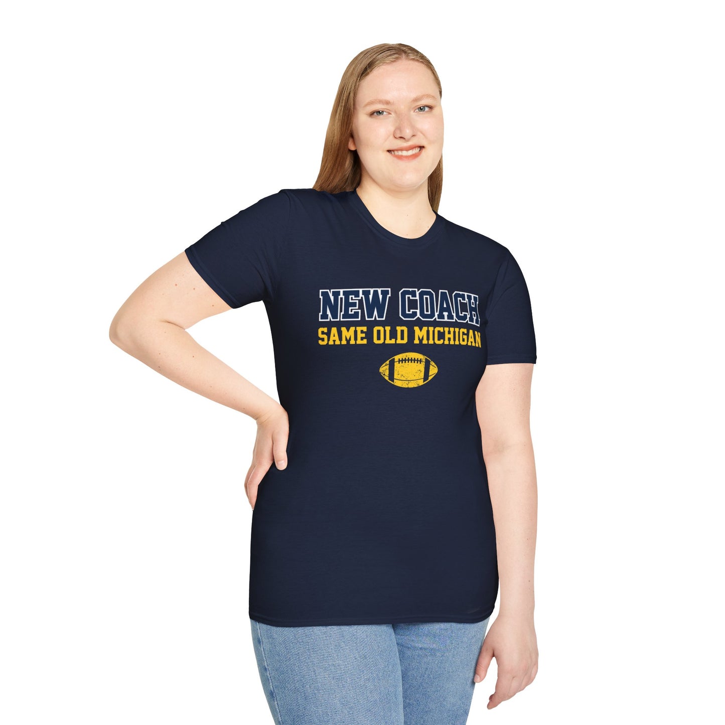 New Coach, Same Old Michigan T-Shirt