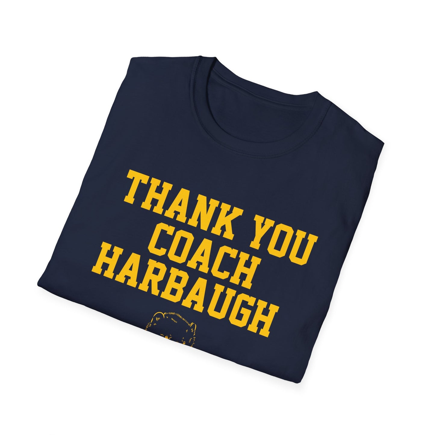 Thank You Coach Harbaugh T-Shirt