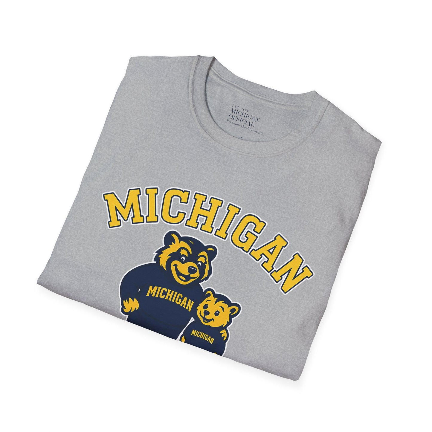 Michigan Dad Softstyle Tee