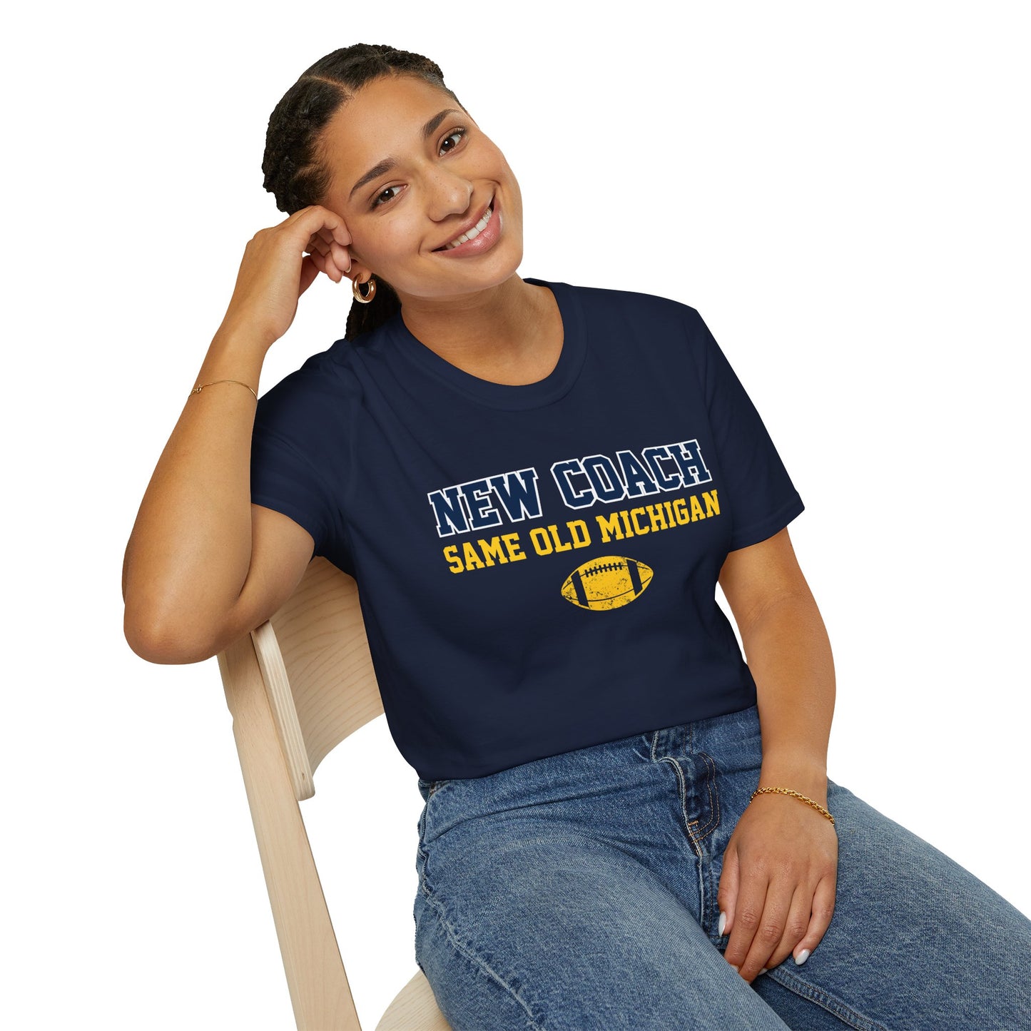 New Coach, Same Old Michigan T-Shirt