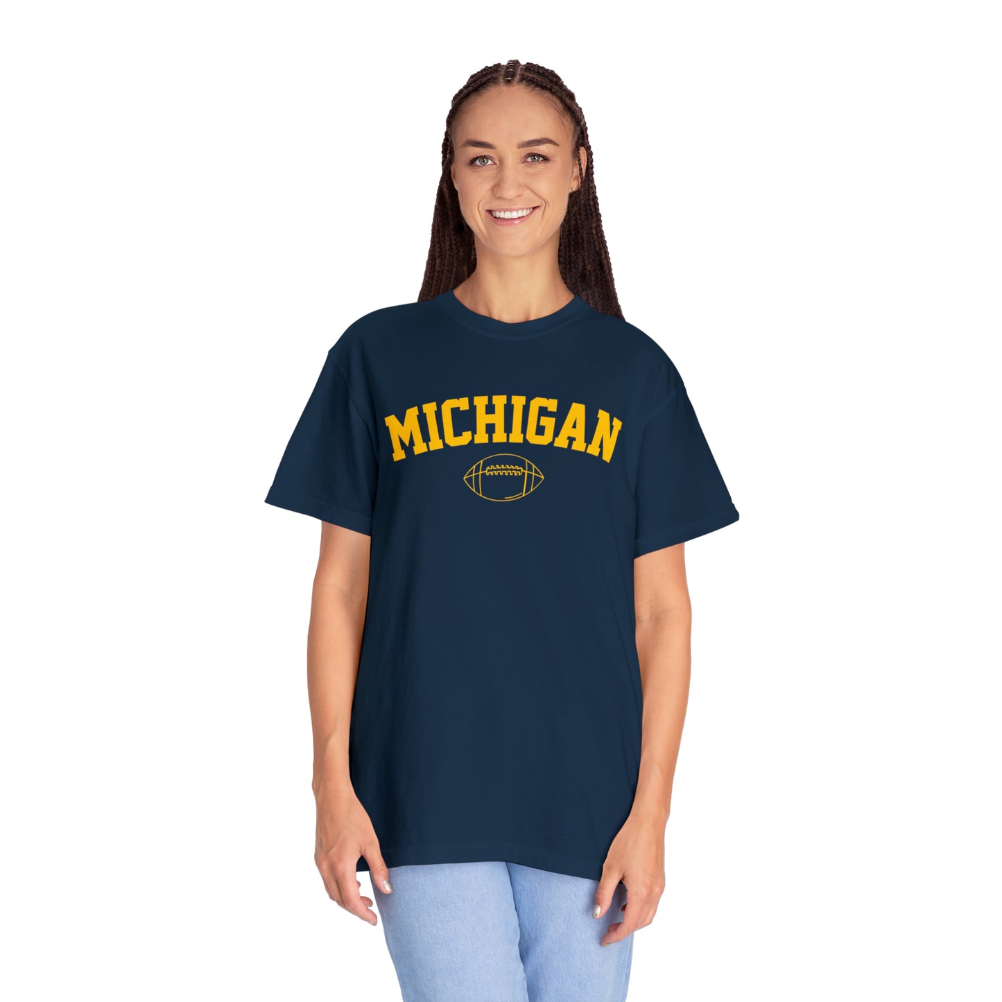 Michigan Unisex Garment-Dyed T-shirt