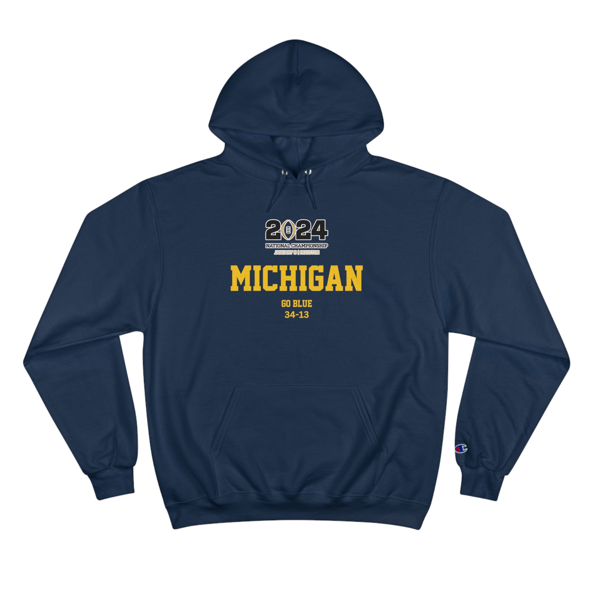 National Championship Champion Hoodie – The Michigan Wolverines