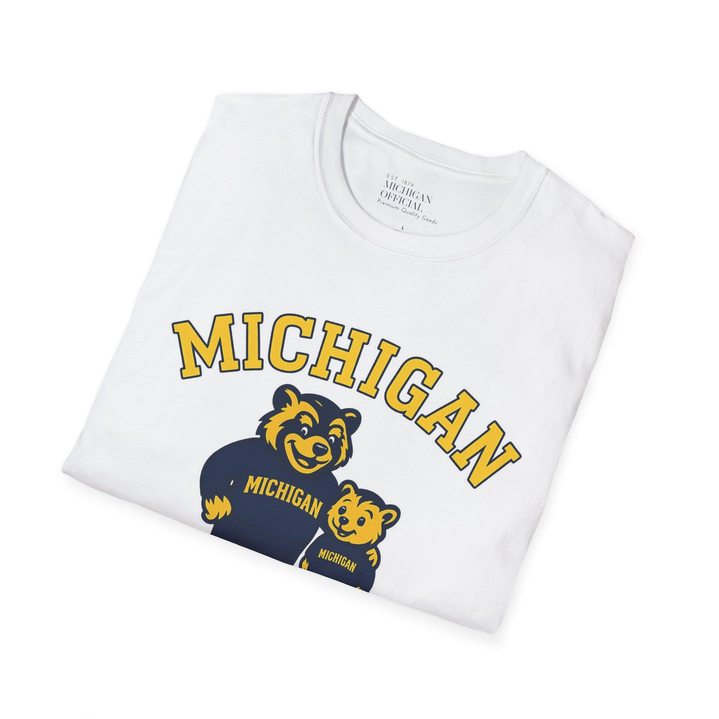 Michigan Dad Softstyle Tee