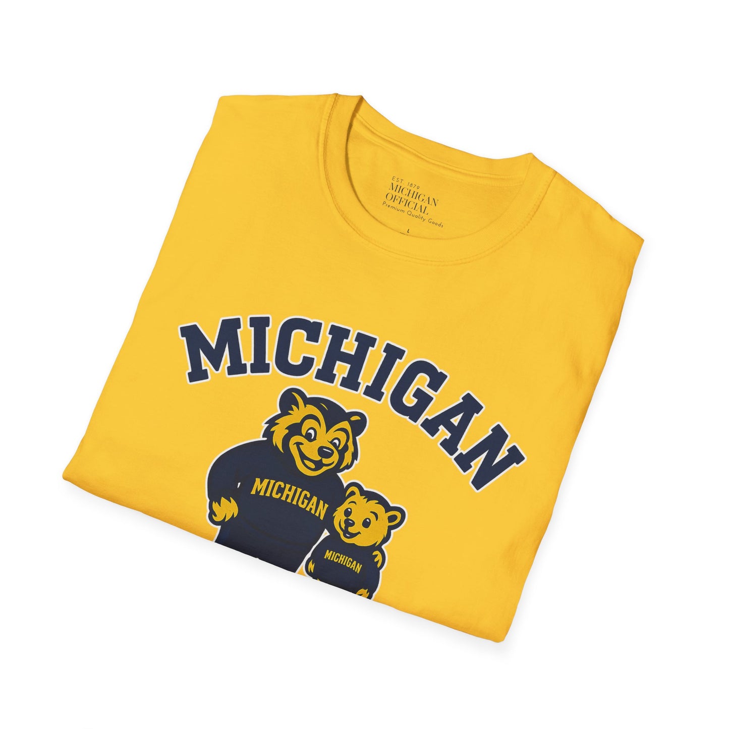 Michigan Dad Softstyle Tee