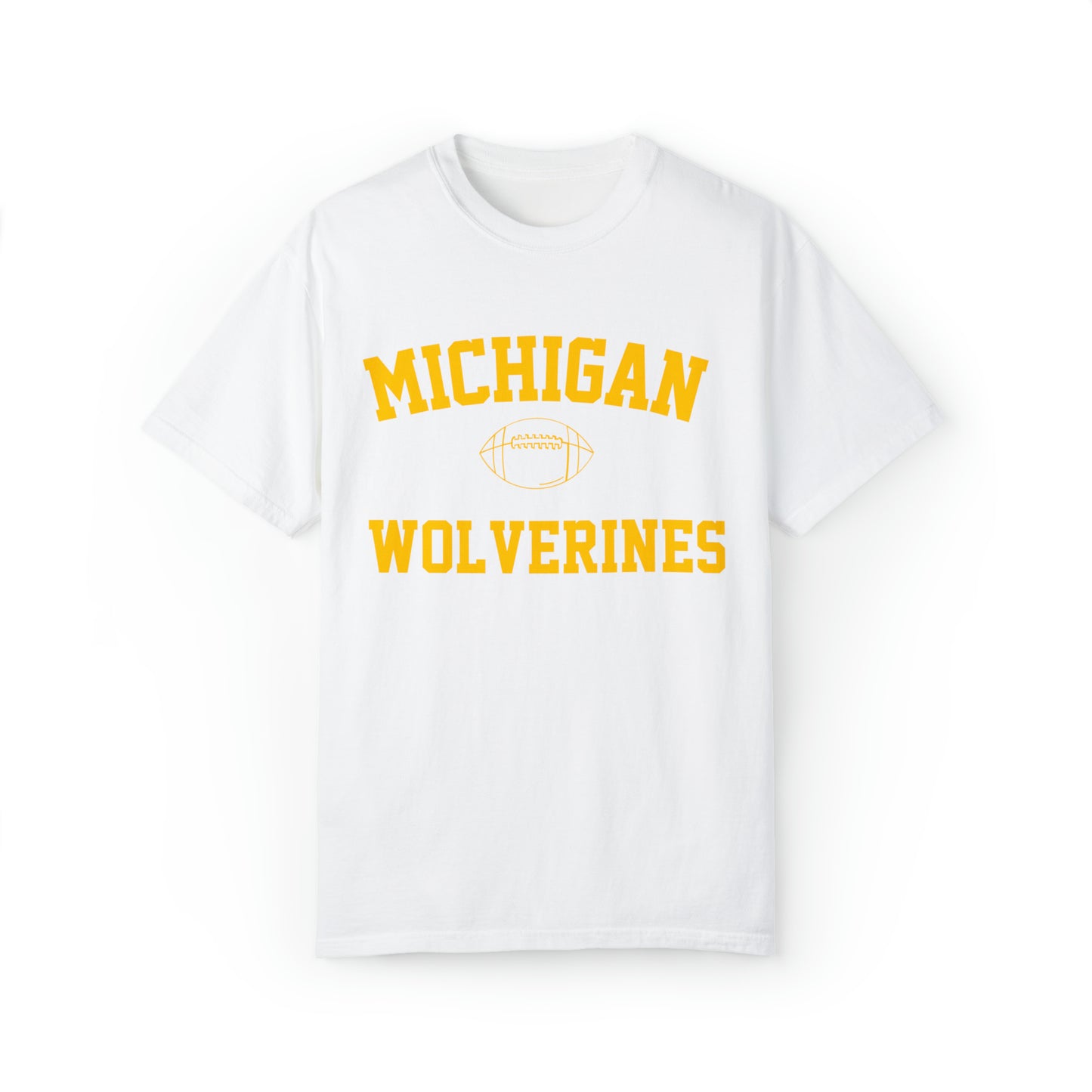 Michigan Wolverines Unisex Garment-Dyed T-shirt