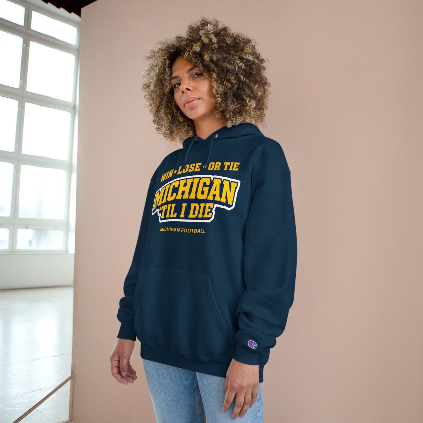 Win, Lose or Tie Champion Hoodie
