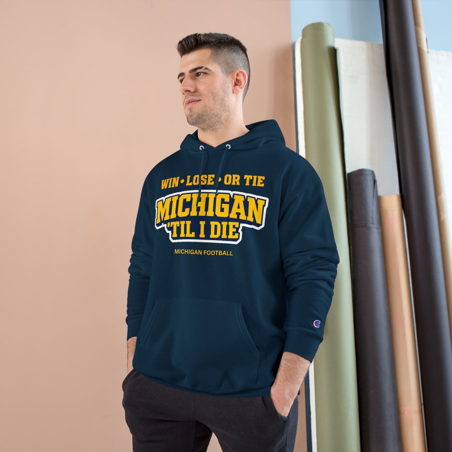 Win, Lose or Tie Champion Hoodie