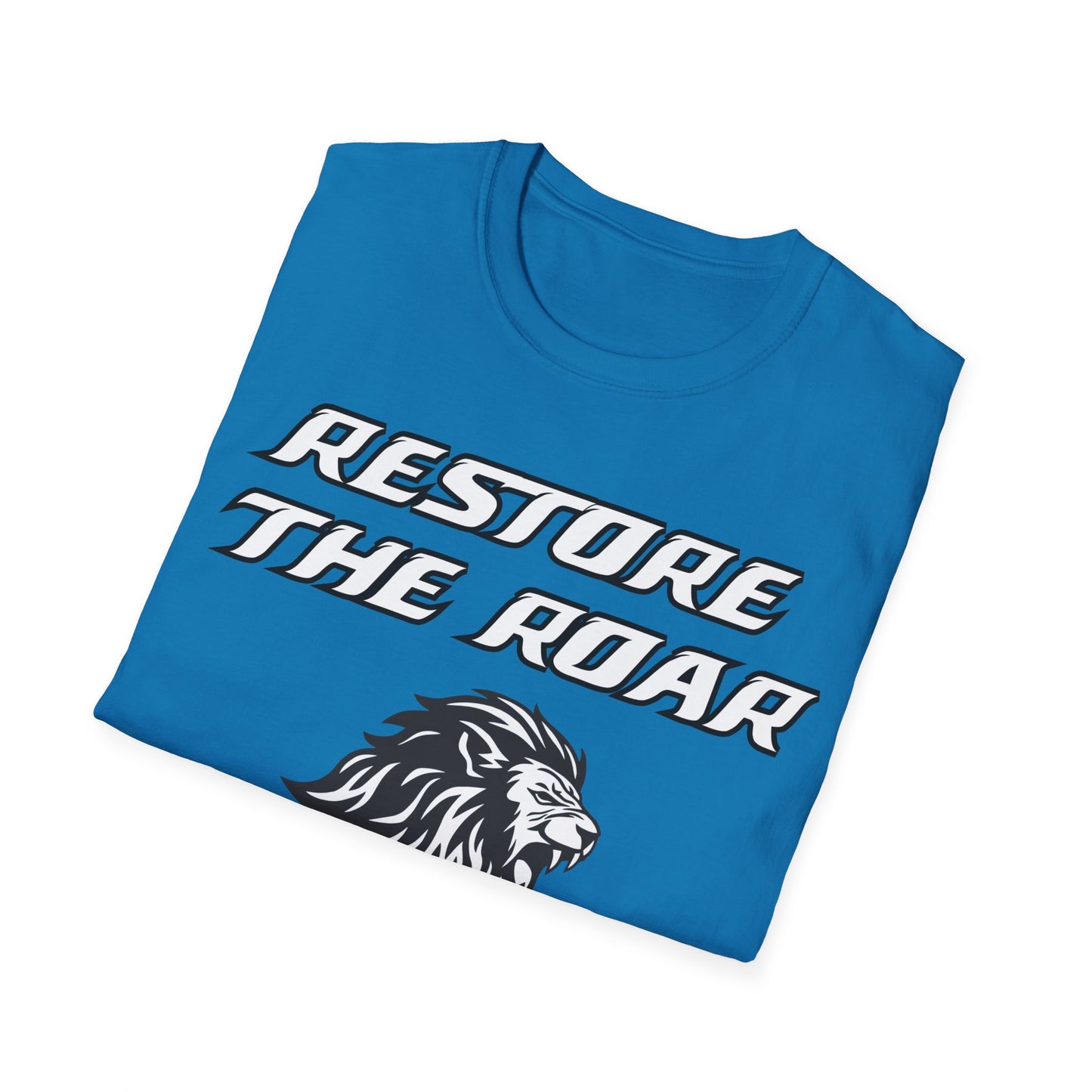 Romans 5:3-4 Restore the Roar T-Shirt