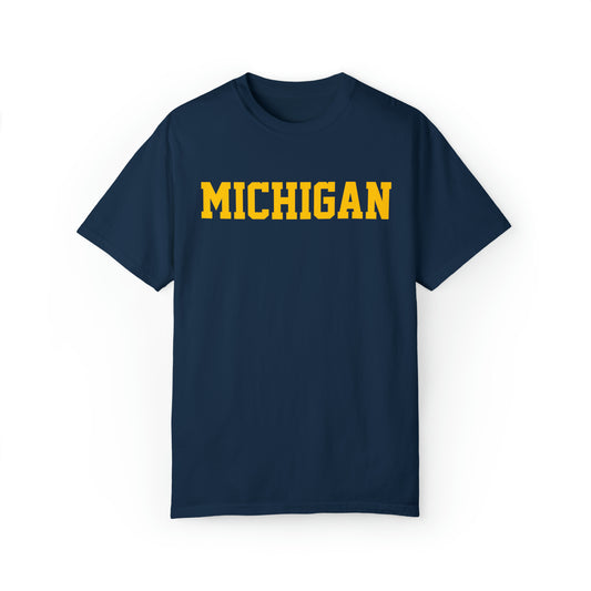 Michigan Tee Unisex Garment-Dyed T-shirt