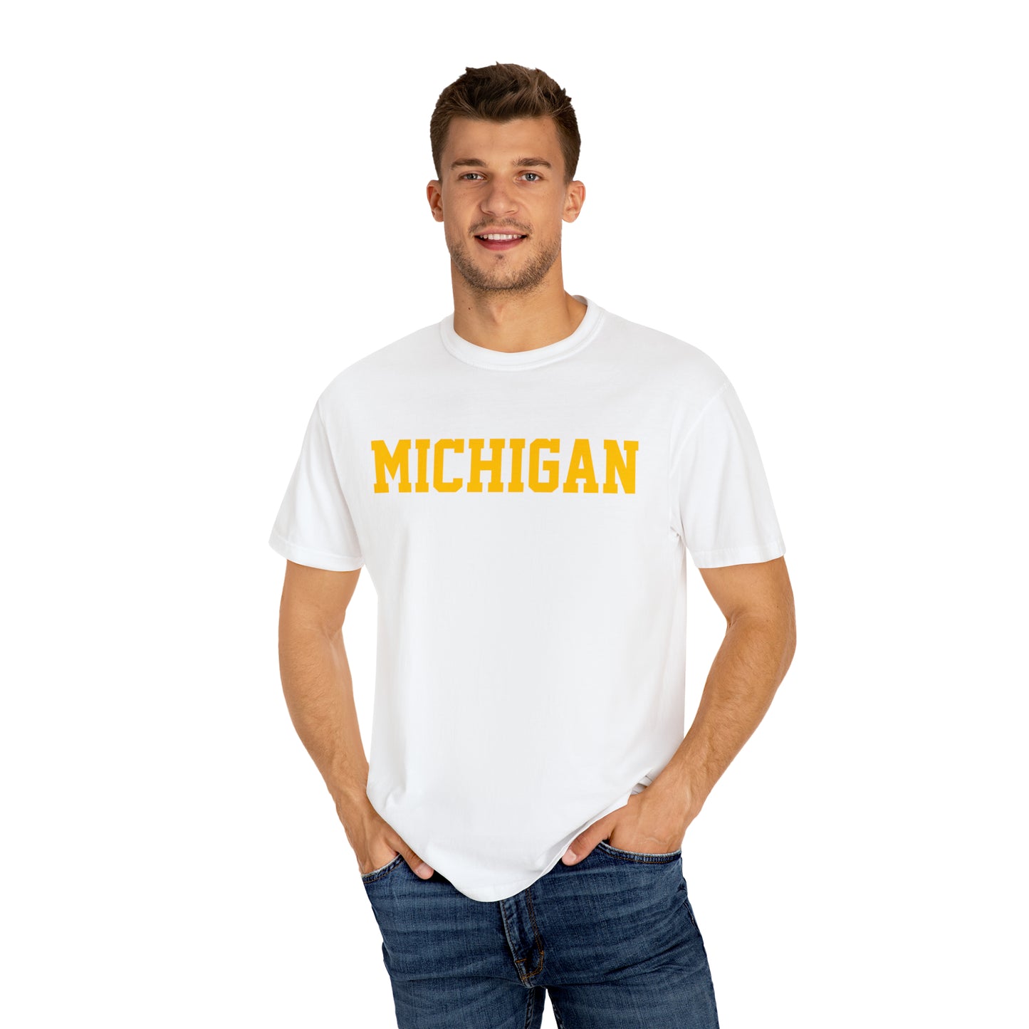 Michigan Tee Unisex Garment-Dyed T-shirt