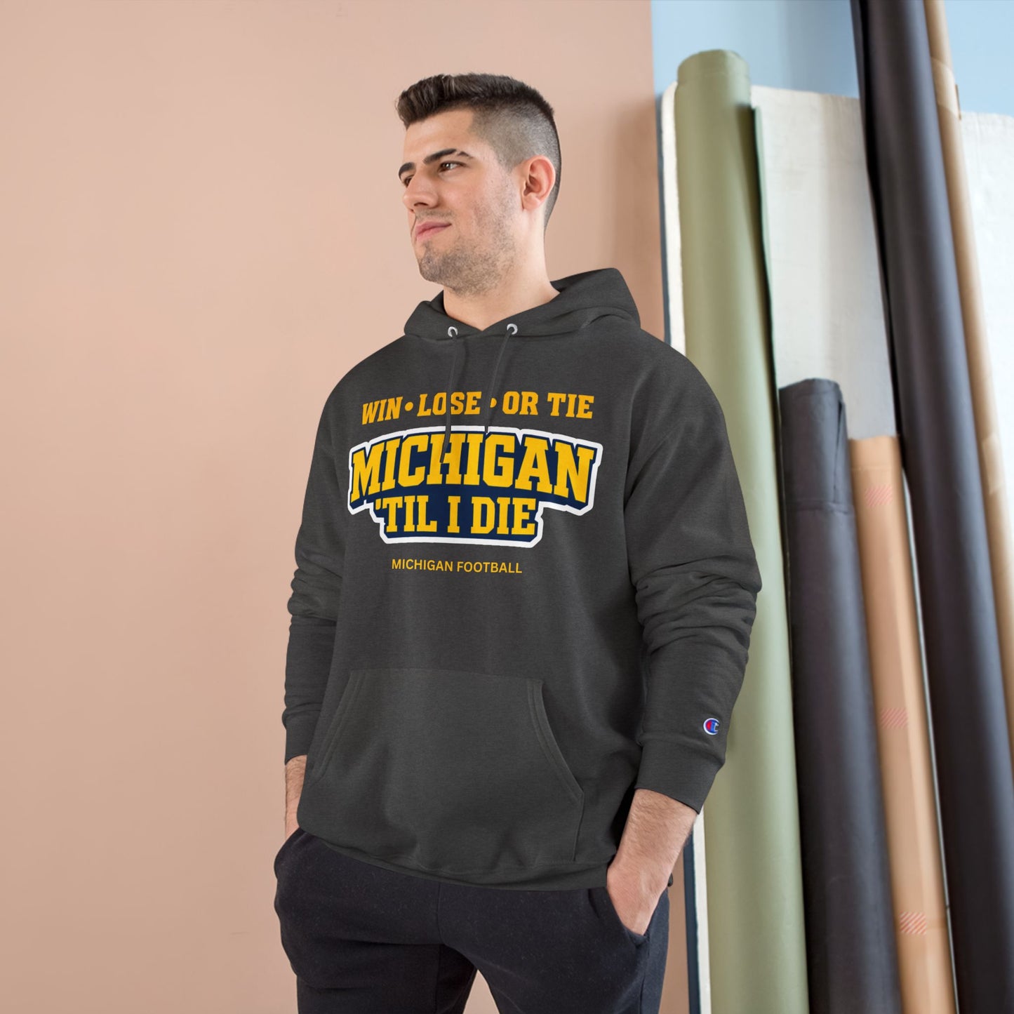 Win, Lose or Tie Champion Hoodie