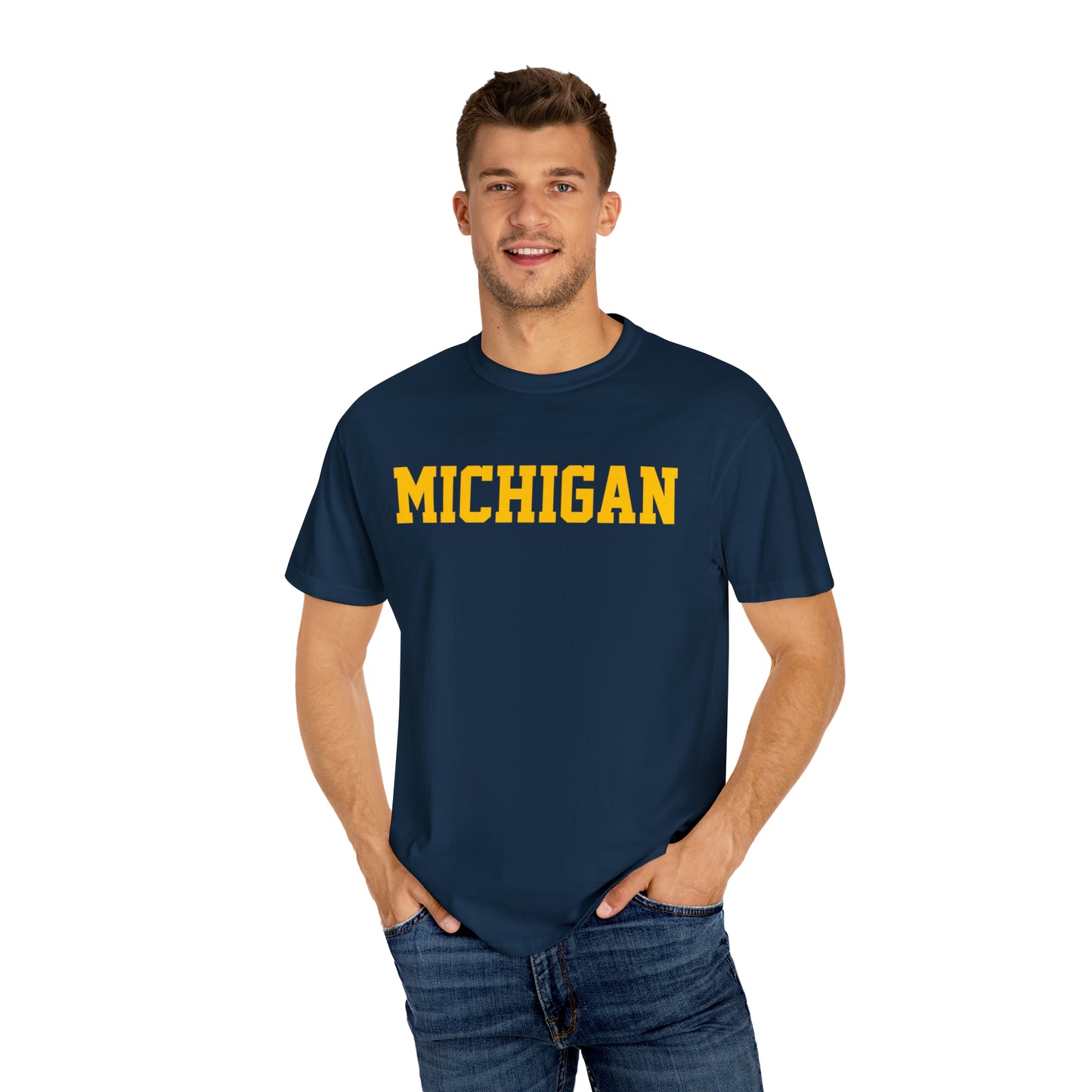 Michigan Tee Unisex Garment-Dyed T-shirt