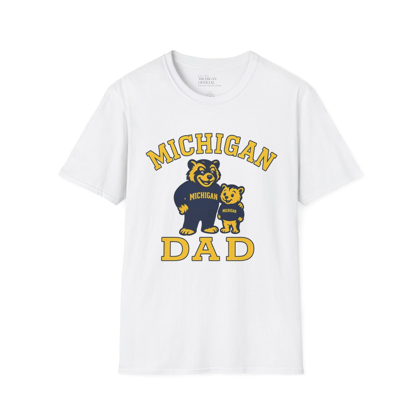 Michigan Dad Softstyle Tee