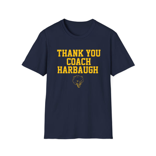 Thank You Coach Harbaugh T-Shirt