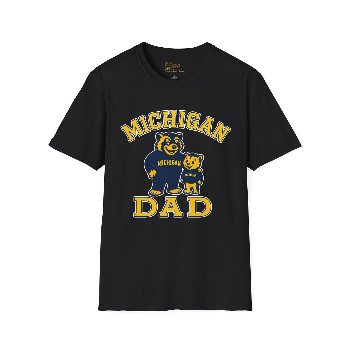 Michigan Dad Softstyle Tee