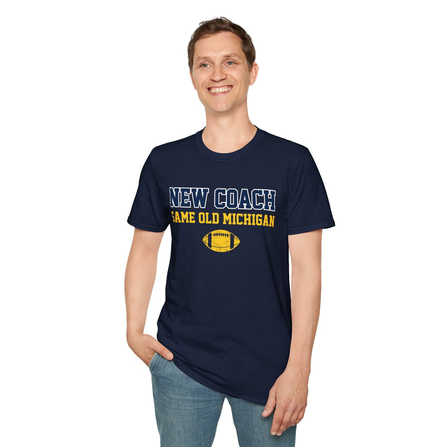 New Coach, Same Old Michigan T-Shirt