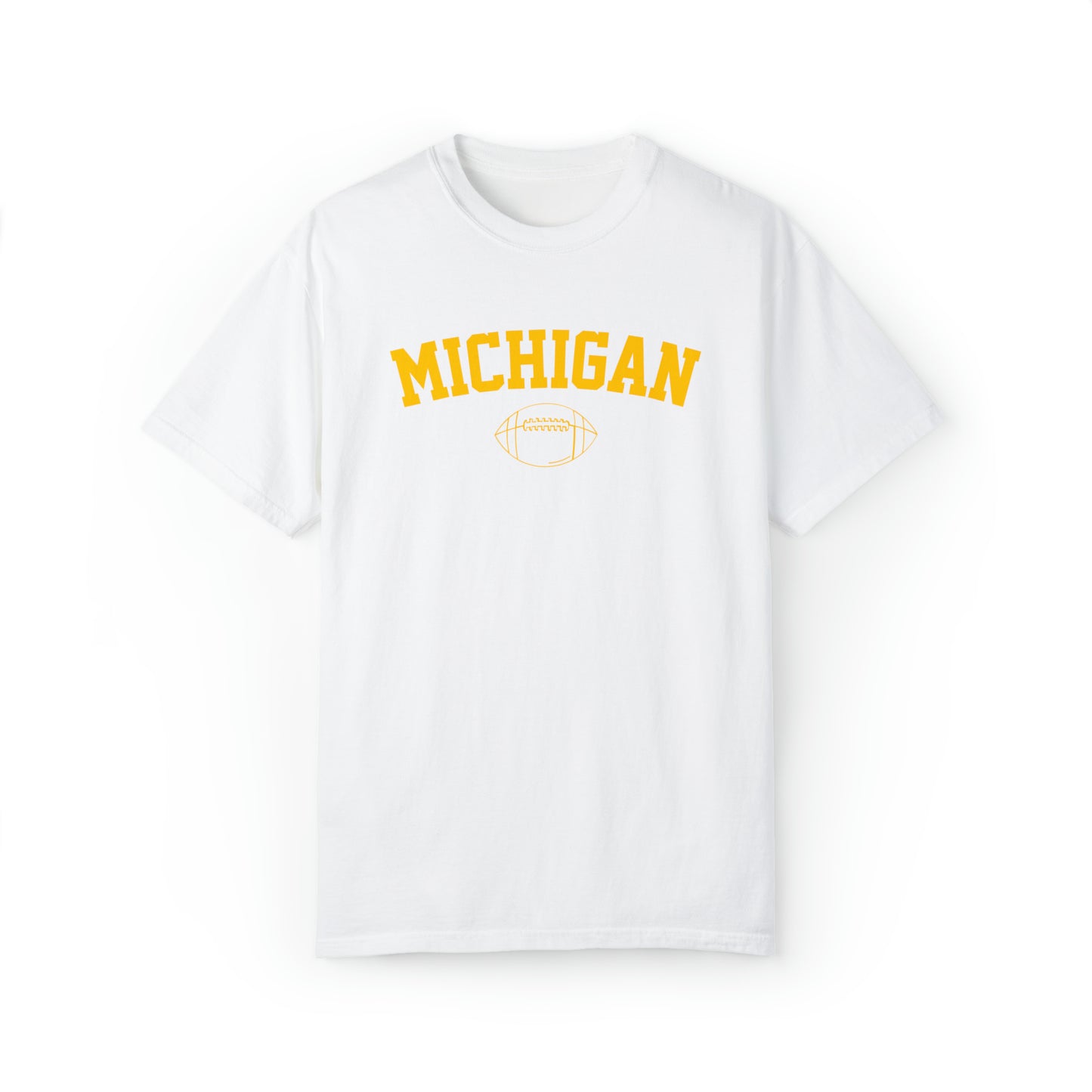 Michigan Unisex Garment-Dyed T-shirt