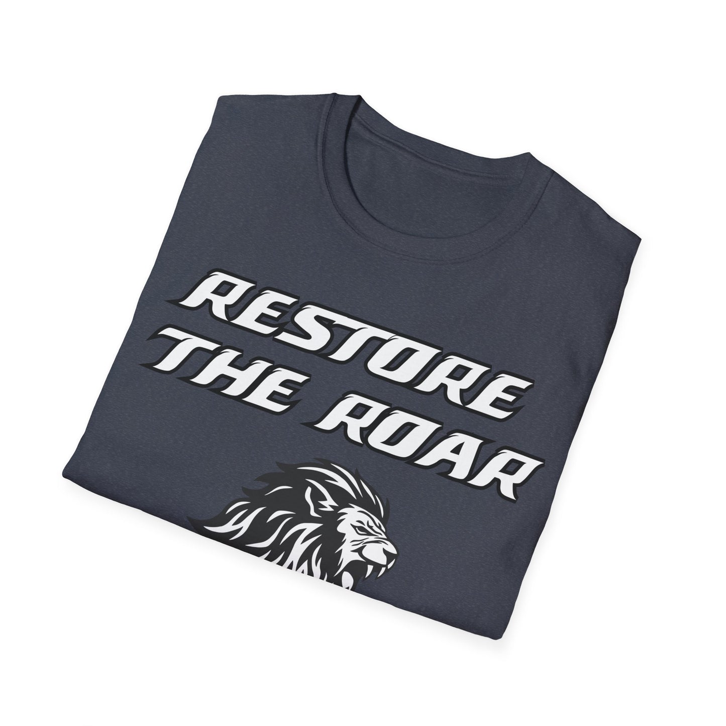 Romans 5:3-4 Restore the Roar T-Shirt