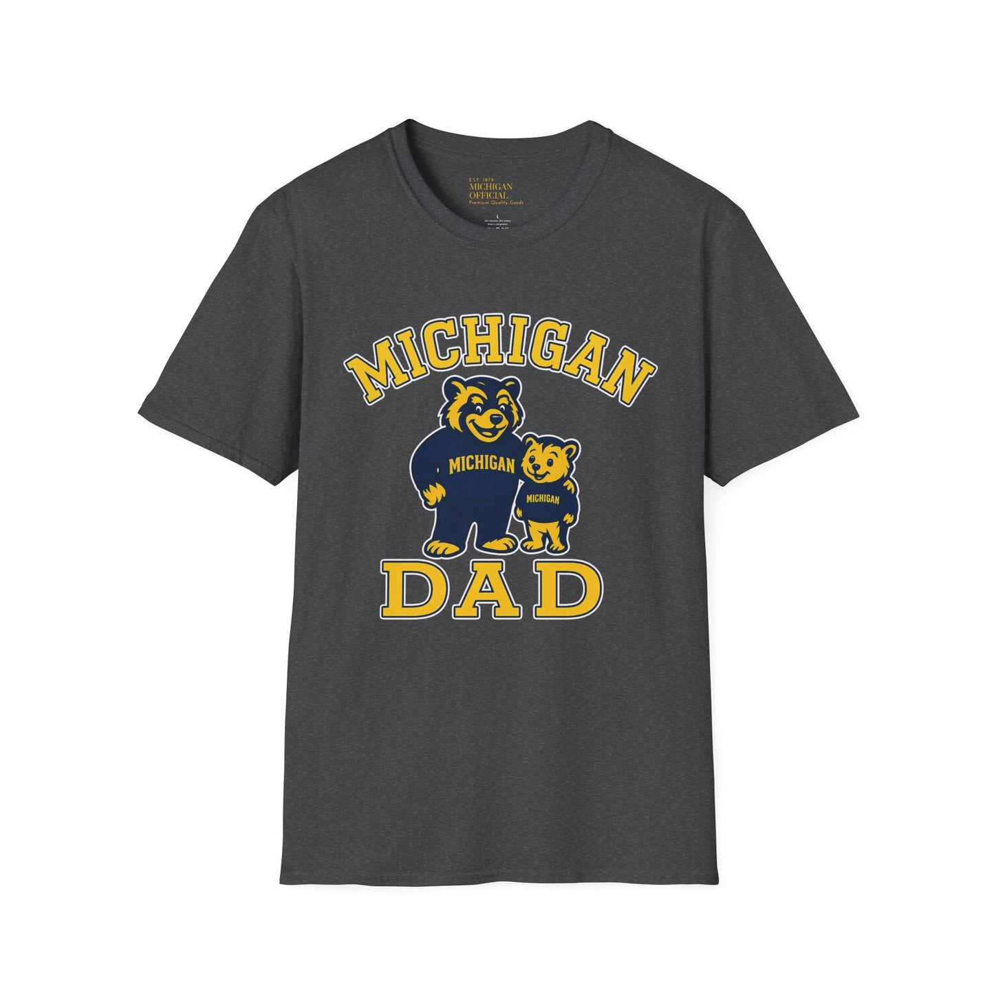Michigan Dad Softstyle Tee