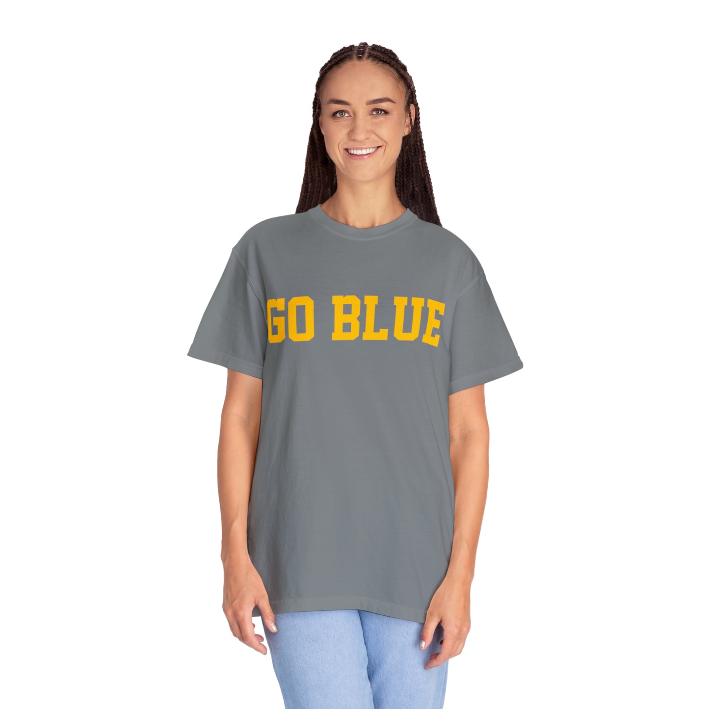 GO BLUE Unisex Garment-Dyed T-shirt