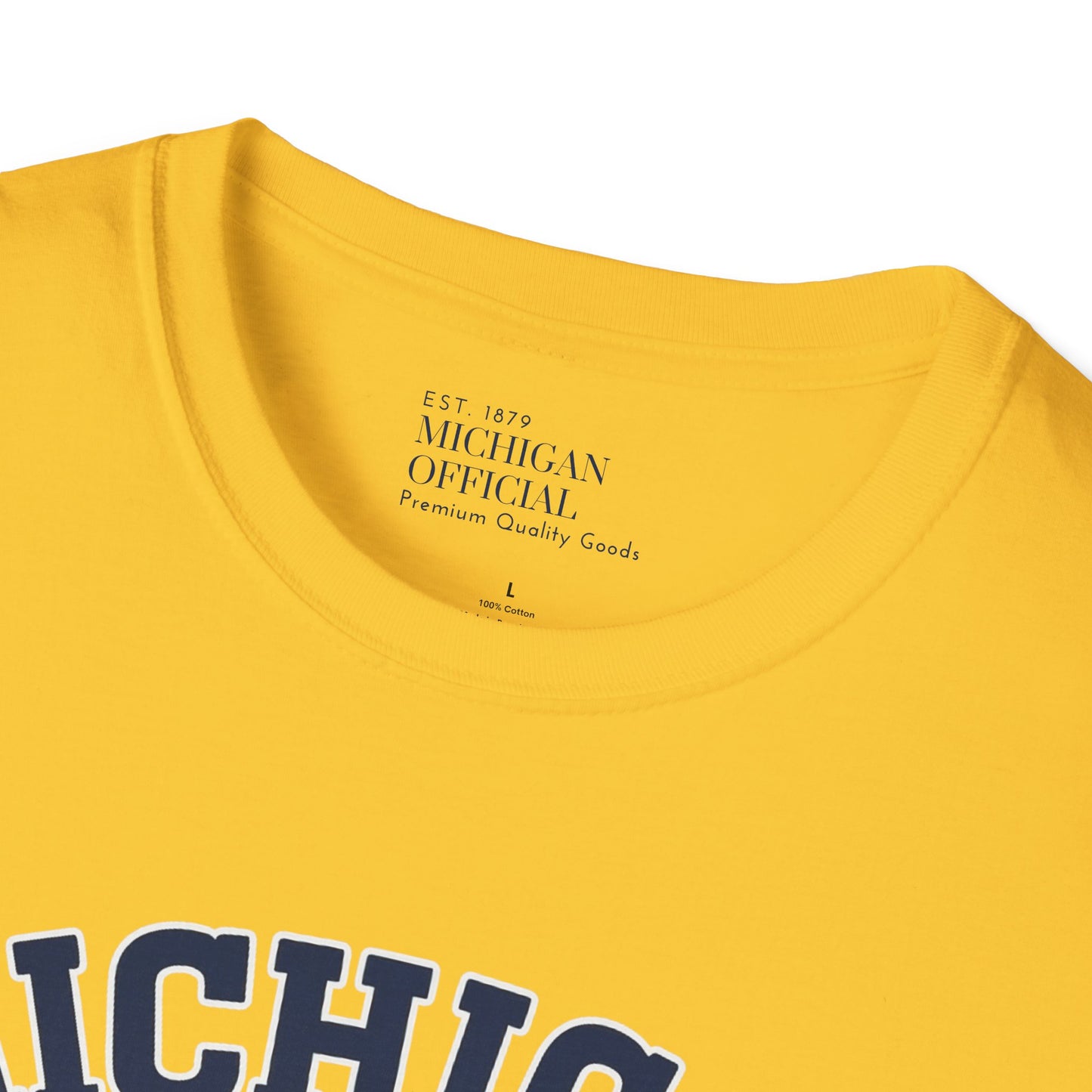 Michigan Dad Softstyle Tee