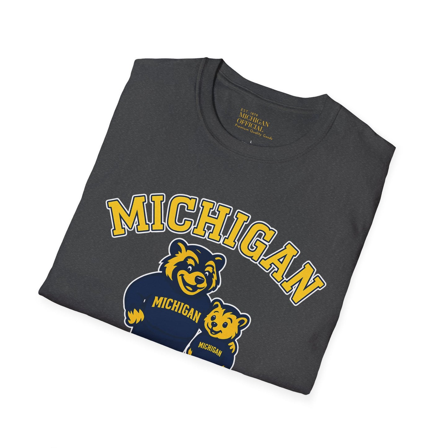 Michigan Dad Softstyle Tee