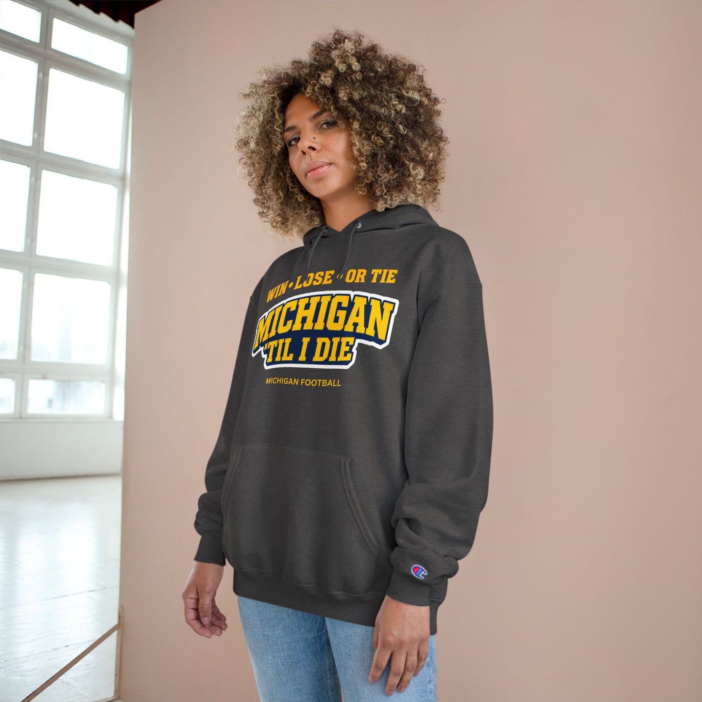 Win, Lose or Tie Champion Hoodie