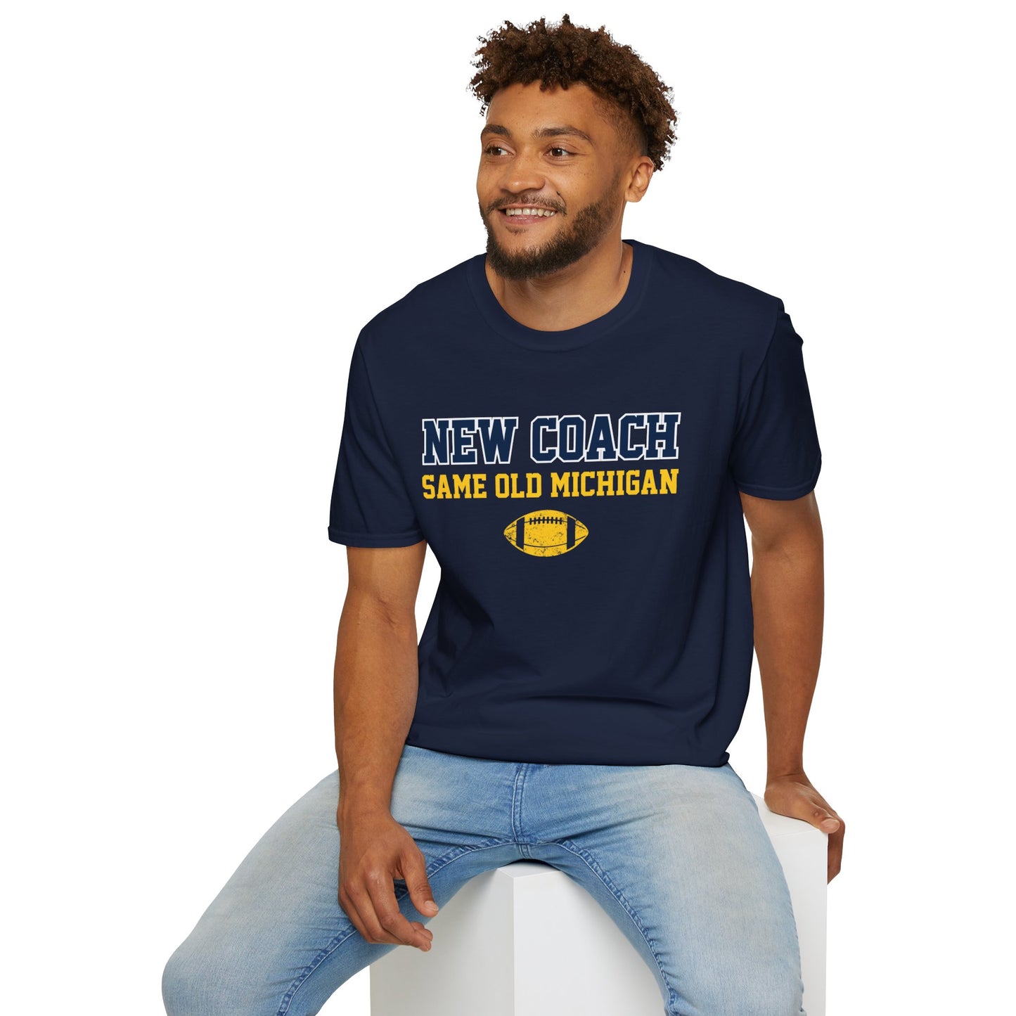 New Coach, Same Old Michigan T-Shirt