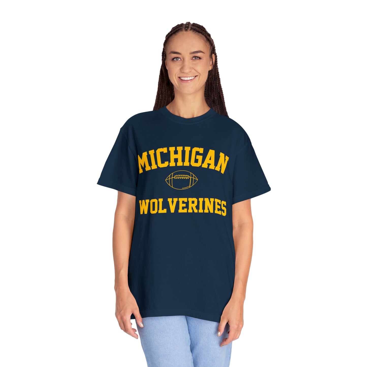 Michigan Wolverines Unisex Garment-Dyed T-shirt