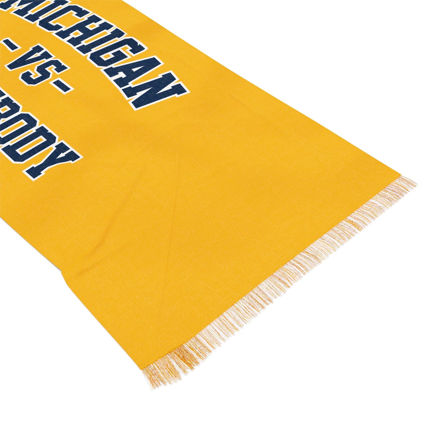 Michigan Vs Everybody Scarf in Maize