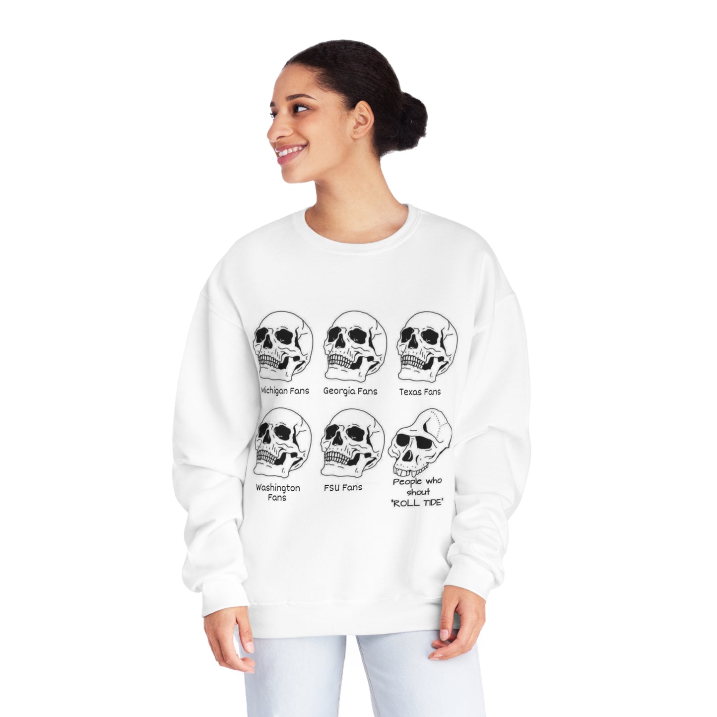 Skulls Crewneck Sweatshirt