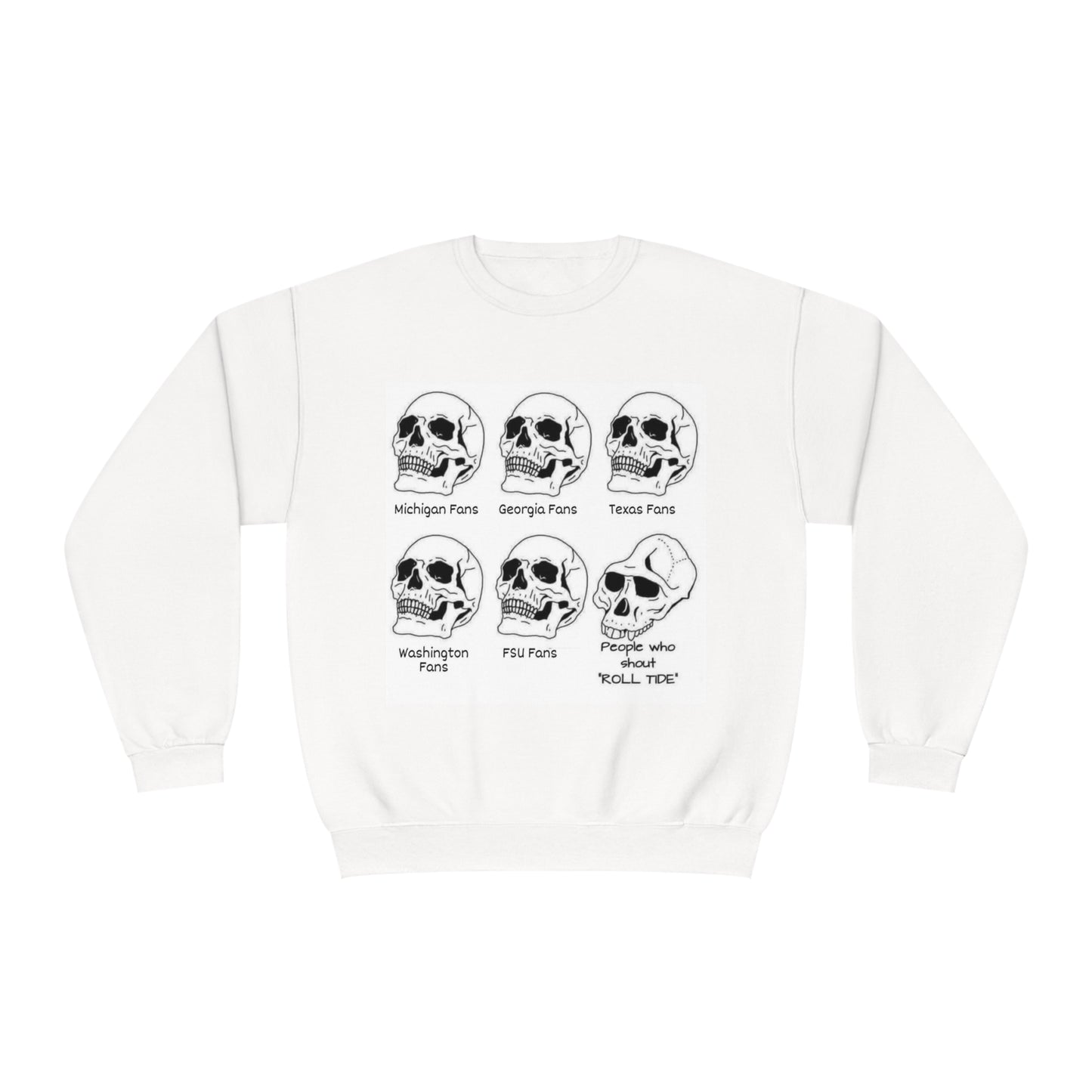 Skulls Crewneck Sweatshirt