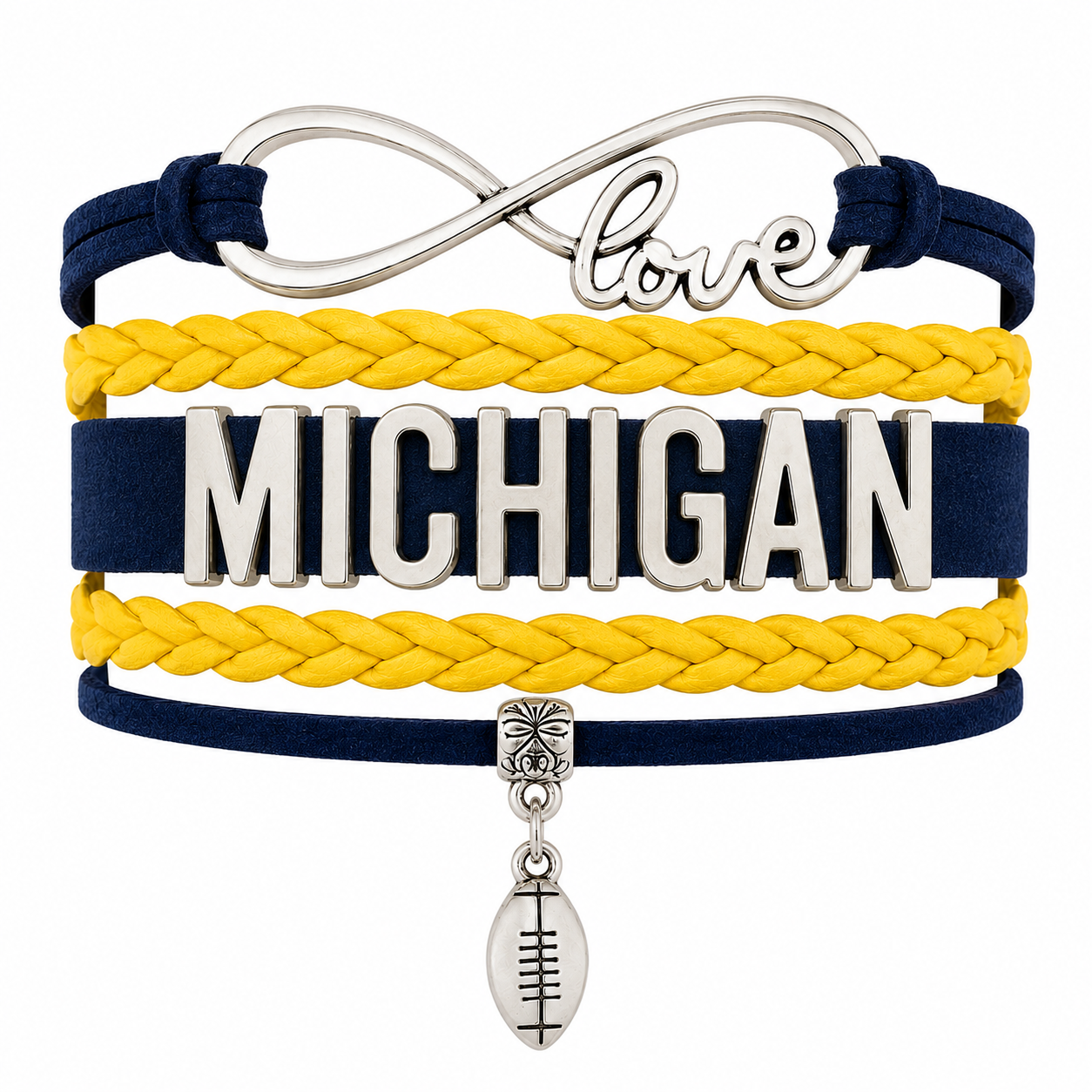 Michigan Wolverines Gameday Bracelet