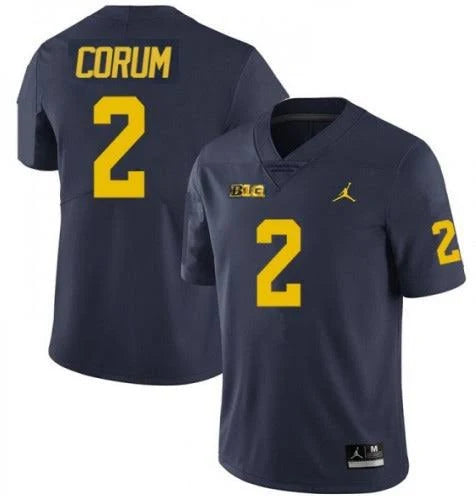 Blake Corum Stitched Jersey