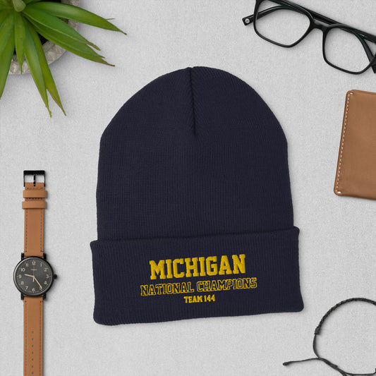 National Champions Cuffed Beanie